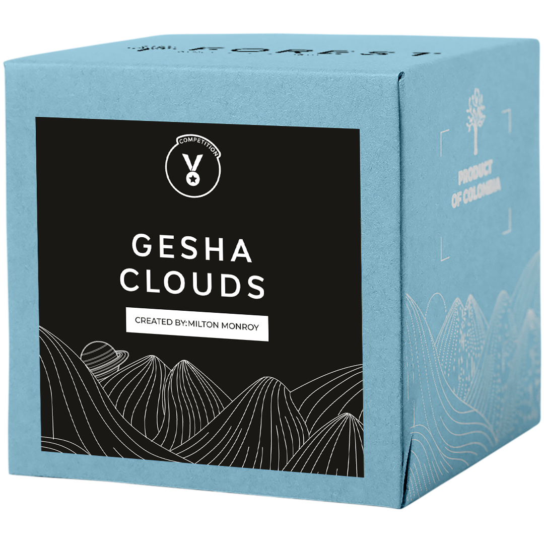 Gesha Clouds Coffee: Natural green coffee for Competition - Forest